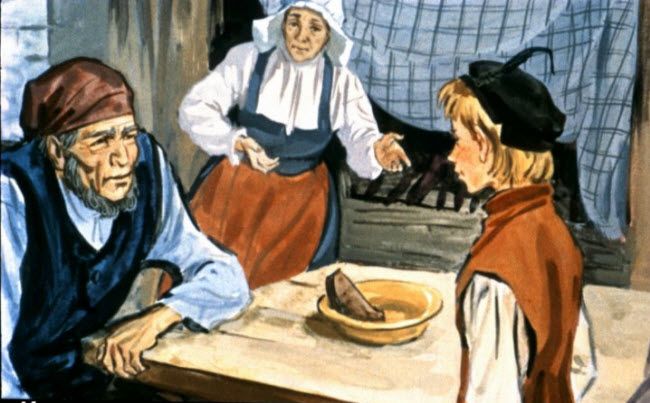 Отец говорит с сыном