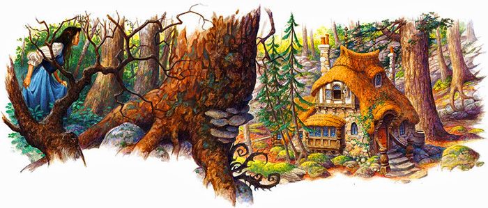 Увидела маленькую хижинку