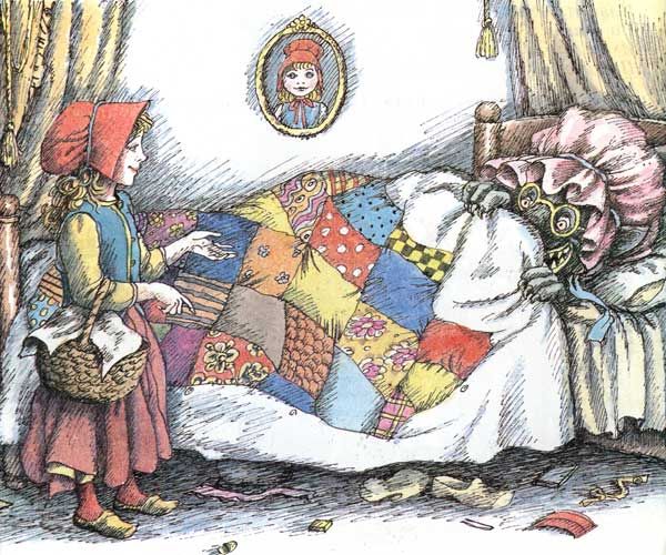 Волк в бабушкином чепце