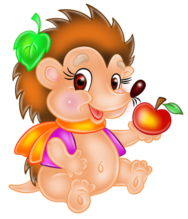 Стих Ёжик носит иголки Надежды Шемякиной из коллекции детских писателей