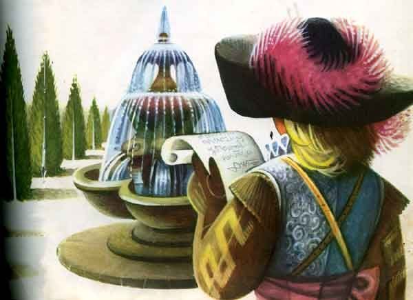 Она поспешно открыла его