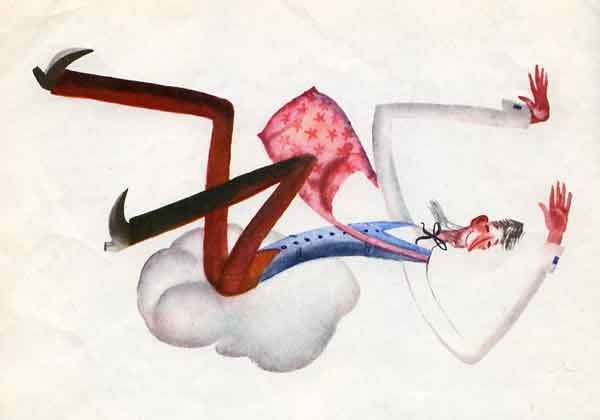 Портняжка летел и хохотал во всё горло