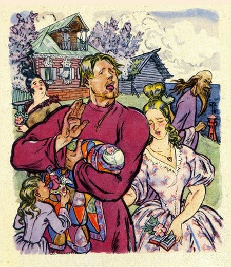 Кашу заварит, нянчится с дитятей