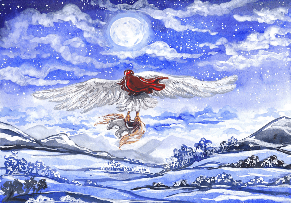 Сказка Солнечный принц и Ледяной рыцарь Ольги Мотовиловой из коллекции авторских сказок для детей читать онлайн