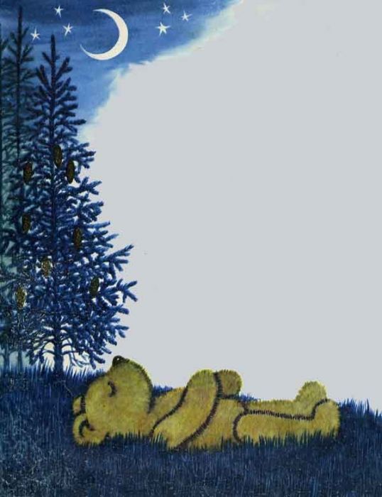 Тедди решил прилечь отдохнуть