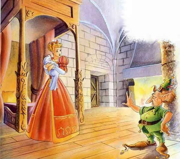 Чудной человечек предстал перед королевой