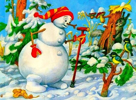 Сказка про Снеговика